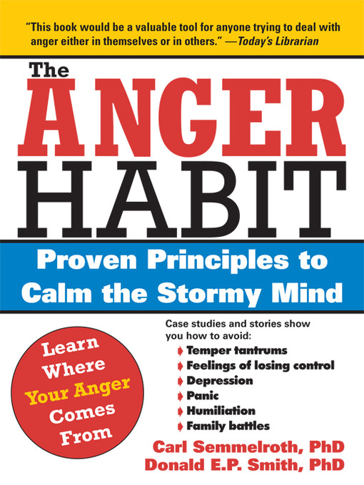 Title details for The Anger Habit by Carl Semmelroth - Wait list